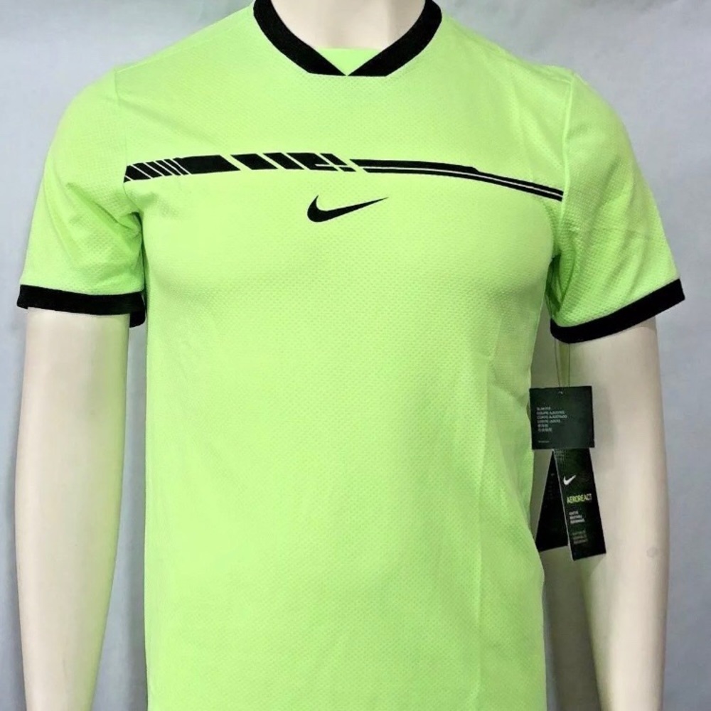Nike Dri Fit AeroReact Rafa Challenger VOLT SZ S